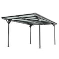 thumbnail image 5 of CarButler 16x8x10ft Outdoor Metal Carport Heavy Duty Carport with Aluminum alloy frame and Polycarbonate Panels for Driveway Car, Truck, 5 of 8
