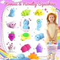 thumbnail image 3 of Mochi Squishy Toys OCTERIC, paquete de 150 unidades para aliviar el estrés de los niños, 3 of 7