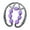 Gray Purple, variant on Runquan Hand Held Muscle Roller for Legs 7 Wheels Manual for Calf Golfer Elbow Waist