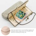 thumbnail image 3 of ZFLMY Frog Lily Pads Water Lilies Jewelry Box for Women - Compact Travel Case for Necklace, Ring, Earring Storage Pink, 3 of 5
