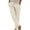 Beige, variant on HNMKIU Trendy Women's Casual Elastic Waist Pants with Pockets for Effortless Style and Comfort