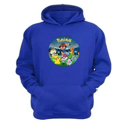 POLERON CANGURO NIÑO POKEMON Azul Talla 4 Unisex GENERICO