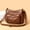 Brown, variant on Women's Shoulder Bag, Multi Pocket Fashionable Purse with Large Capacity, Soft Leather Textured Design for Work, Travel, and Everyday Use