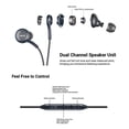 thumbnail image 4 of AKG Wired Earphones with Mic Stereo Earphones with 3.5mm Plug In-Ear Earphones with Heavy Bass, 4 of 5