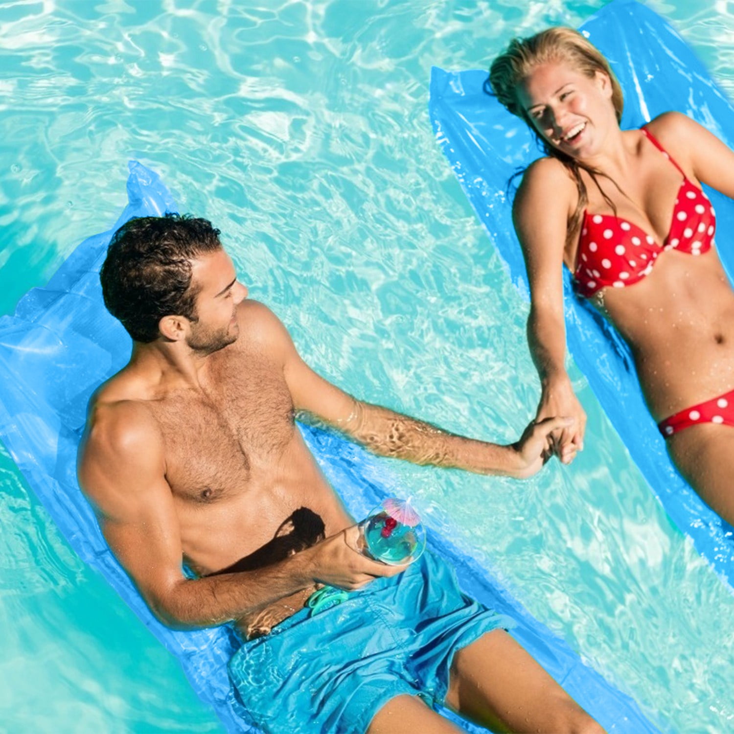 Float Lounge Inflatable Swimming Pool Adults KidsMat Float Water Lake