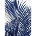 thumbnail image 2 of Miller, Melonie 19x24 Black Ornate Wood Framed with Double Matting Museum Art Print Titled - Palm Shadows Blue I, 2 of 4