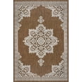 thumbnail image 2 of JONATHAN Y SANTA MONICA 5 x 8 Area Rug, Arden Vintage Medallion - Terra/Cream, SMB300E-5, 2 of 6