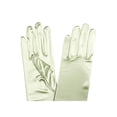 thumbnail image 1 of Gants de Satin de Luxe Divas Opéra 14 Pouces sous le Coude - Sauge, 1 of 2