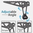 thumbnail image 2 of Universal Fit Car Door Step Foldable Roof Rack Door Step Up on Door Latch Supports Both Feet Easy Access to Rooftop for Most Car SUV Truck Max Load lbs (), 2 of 7