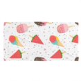 thumbnail image 5 of Face Towel Hand Cloth Terry Towels Washcloth Summer Ice Cream Dots Bath Decor Gift for Hotel-Spa-Kitchen Multi-Purpose,Soft,Quick-Dry 30 X 15&nbsp;inch Wash Cloths, 5 of 5