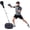 Black, variant on Punching Bag with Stand, Heavy Boxing Bag Height Adjustable Reflex Bar and Speed Punching Bag for Adults & Youth, Home Gym Training Equipment for MMA Fitness Stress Relief