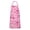 Pink Breast Cancer-1, variant on Pink Breast Cancer Apron-Garden Aprons for Women with Pockets-Cotton Linen Waterproof Kitchen Cooking Gardening Aprons Adjustable for Kitchen,Cooking,BBQ and Salon 32"x27"