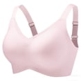 thumbnail image 2 of Ynynloco Womens Wireless Jelly Bras Mesh Comfortable Bralette Supportive Tshirt Bra Seamless Push Up Everyday Bras, 2 of 6