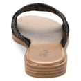 thumbnail image 3 of Style & Co. Womens SHANNONNP Round toe Crisscross straps Slide Sandals, 3 of 3