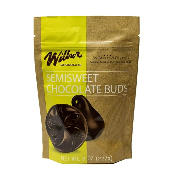 Wilbur Buds Semi-Sweet Chocolate, 8 ounce