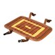 thumbnail image 1 of Taburete Cojín para Silla Estera de Enfriamiento Cojín para Sentarse de Bambú Rectangular Antideslizante para Sillín de Oficina Taburete de Cocina Tab A Sunnimix Cojín de asiento de bambú, 1 of 8