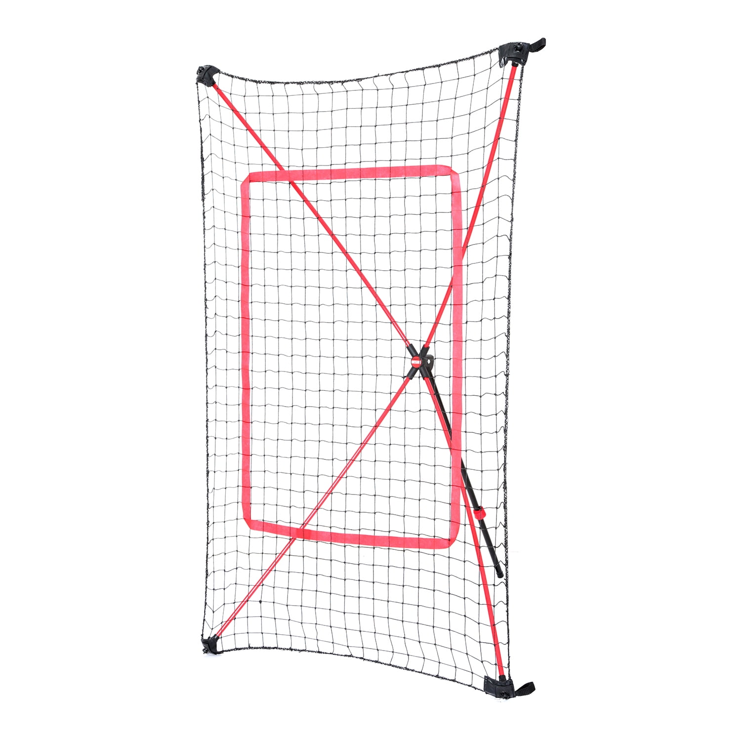 NET PLAYZ PitchBack Portable Baseball Rebound Net, 5FT x 3FT, Quick Set