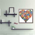 thumbnail image 4 of 5D bricolaje forma especial diamante pintura amor punto de cruz mosaico artesanía Kit decoración Hugtrwg Para estrenar, 4 of 9