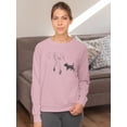 thumbnail image 2 of Perfect Companion Iv Sweatshirt Women -Ethan Harper Designs, Female Small, 2 of 4