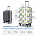 thumbnail image 6 of Lsque Rainbow Llama Printed Luggage Cover, Travel Luggage Protector,Scratch and Dirt Resistant, Fits 18-32 Inch Luggage - Large, 6 of 9