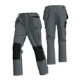 thumbnail image 2 of Under $10 Mens Cargo Construction Pants Wear Safety Pants with Knee Pads and Tool Pockets for Work and Outdoor, 2 of 5