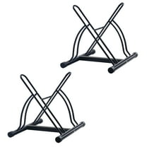 Bike Stand Set of 2 – Each Durable Steel Rack holds 2 Mountain, Road, or Kids Bikes - Indoor or Outdoor Bike Storage for 4 Cycles by RAD Cycle