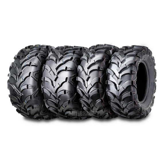 Set of 4 New ATV/UTV Tires 24x8-12 Front & 24x11-10 Rear /6PR P341 -10151/10245
