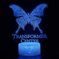 thumbnail image 6 of Vikakiooze Butterfly LED Night Light Colorful 16 Colors Remote Control 3D Desk Lamp Gift, 6 of 7