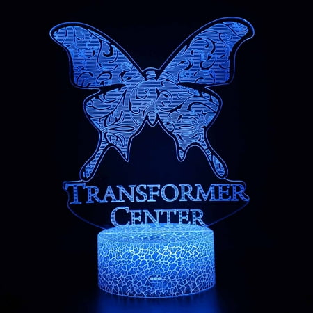 

GiliGiliso Clearance Butterfly LED Night Light Colorful 16 Colors Remote Control 3D Desk Lamp Gift