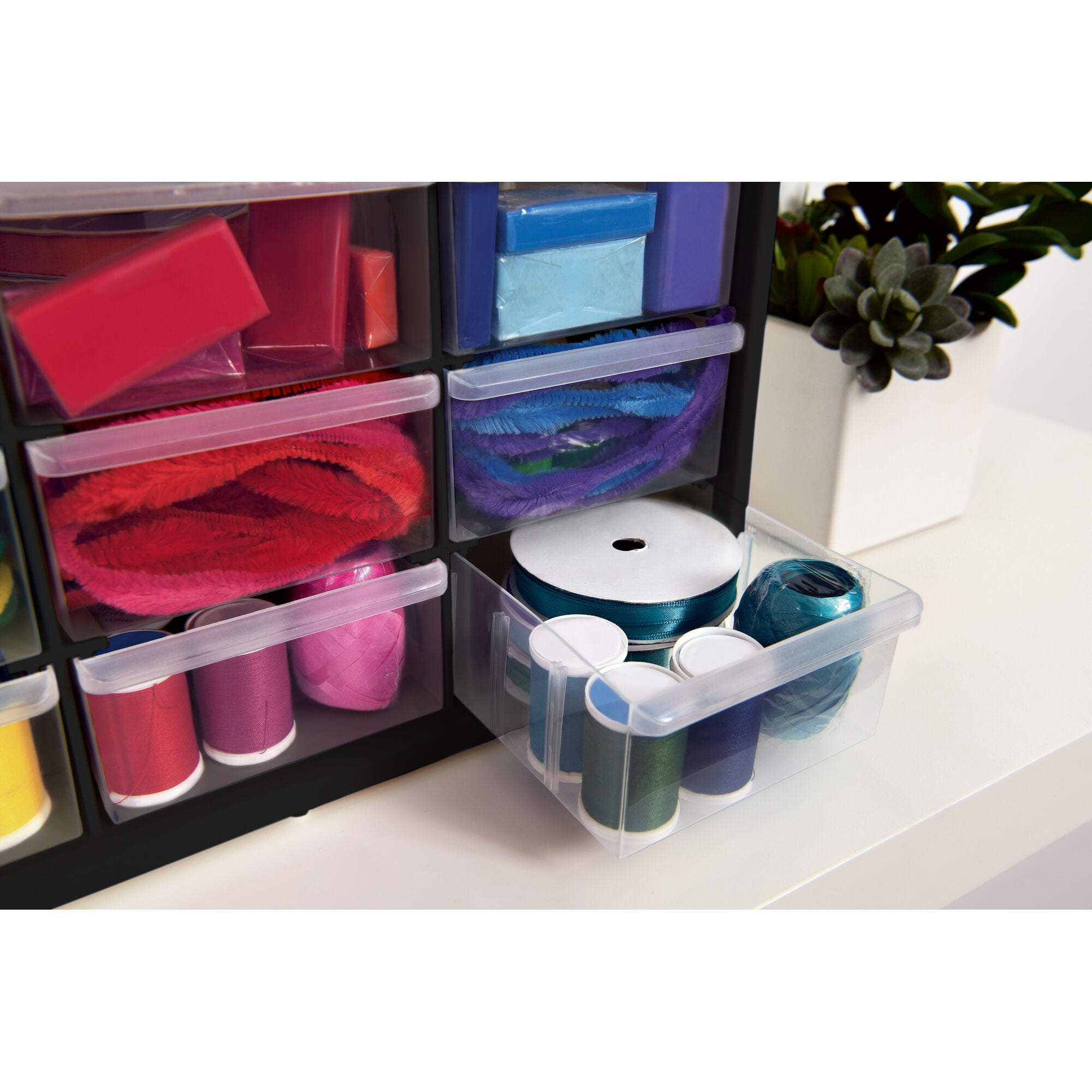 BLACK+DECKER Large & Small 39 Drawer Bin Blk (BDST40739BK)