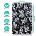 thumbnail image 5 of Dog Mat for Food and Water Absobing Durable Dog Water Mat Floral Botanical Pet Feeding Mat Eco-Friendly Durable Pet Placemat, 5 of 7