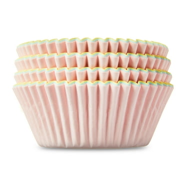 Great Value Cupcake Liners, Pink, Yellow & Blue, 96 Count