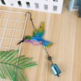 thumbnail image 3 of Campanas De Viento De Colibrí Vidrieras De Hierro Campanas De Viento De Colibrí El Mejor Regalo Pájaro Decoración Interior Al Aire Libre Minnieouse HA016320-00, 3 of 6