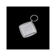 thumbnail image 2 of Inteprter Llavero con marco de fotos de 10 Uds., anillo de inserción personalizado transparente moderno, colgantes de etiqueta de número hechos Artesanía Tipo 2, 2 of 6