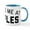 White/Blue Inside, variant on CafePress - You Had Me At Waffles - 11 oz Ceramic Mug - Novelty Coffee Tea Cup