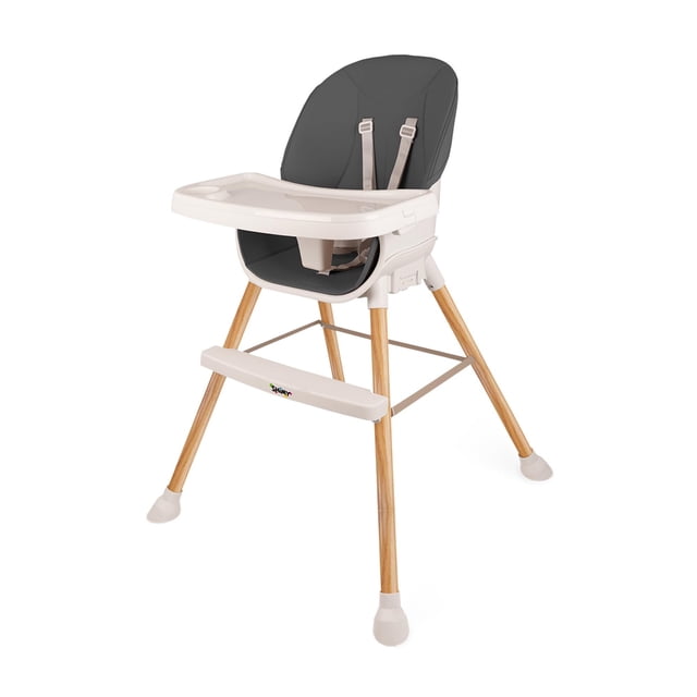 SHIMY Silla para Bebé 5 en 1 con Bandeja para Comer, Periquera con 5 Funciones Diferentes y Cinturón de Seguridad Ajustable, Silla Alta Periquera Portátil para Ni&
