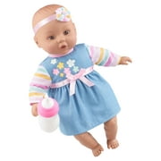 My Sweet Love Snuggle & Feed Time 12.5-Inch Baby Doll with Blue Outfit