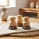 thumbnail image 1 of 3 Pack BambooHandle Sisal DishScrub Brushes Natural Fiber Non Scratch Kitchen Pot Pan Cleaning Tools, 1 of 8