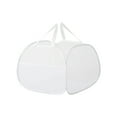 thumbnail image 2 of Cesta de ropa de malla plegable con amplia apertura y bolsillo lateral - cesta de ropa transpirable y que ahorra espacio para guardar y organizar, 2 of 7