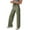 Green, variant on HXWCHs High Waist Tummy Control Yoga Pants Women's Workout Bootcut Pants Khaki XL
