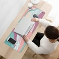 thumbnail image 3 of Improve Gameplay with this Large Waterproof Desk Mat - Colorful Circle Design - 31.5x11.8inch, 3 of 7