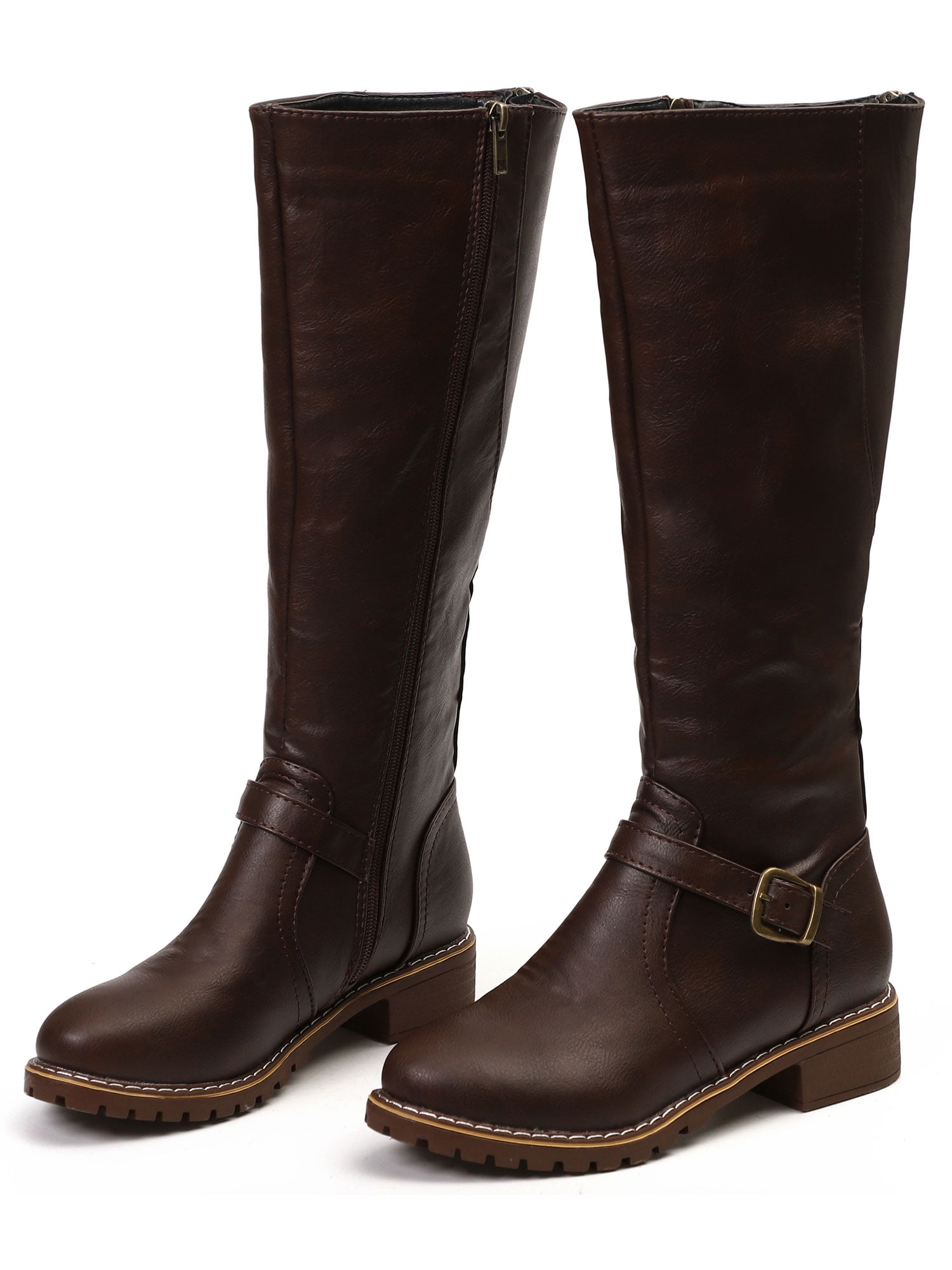 womens mid calf pull on boots