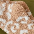 thumbnail image 6 of Janrevotw 1Pairs Fuzzy Socks for Women Warm Fluffy Socks Winter Slipper Socks Soft Cute Leopard Socks, 6 of 11