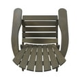thumbnail image 6 of GDF Studio Cartagena Outdoor Acacia Wood Folding Adirondack Chairs with Cushions, Set of 2, Gray, 6 of 10