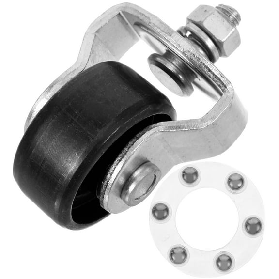 WORGEOUS Steel Trailer Jack Wheel Caster Set Multi-Purpose Heavy Duty Replacement