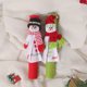 thumbnail image 4 of 4 Uds. Cubiertas navideñas para manija de nevera, cubierta para manija de puerta de refrigerador de muñeco de nieve, aparato de cocina para decoraciones navideñas, 4 of 5