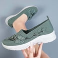 thumbnail image 5 of ibiyuan Orthopedic Walking Shoes for Women Arch Support Women's Walking Shoes Mesh Knitted Platform Non- Womens Shoes Sneakers Casual Hands Free Mary Jane Flats Soft Shoes, 5 of 8