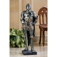 thumbnail image 4 of Design Toscano The King`s Guard Medieval Decor Half Scale Knight Armor Gothic Statue, 99 cm, Polyresin, Two Tone Metallic, 4 of 4