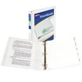 thumbnail image 3 of Avery TouchGuard Binders, 1 inch Rings, 1 White Binder (17193), 3 of 9