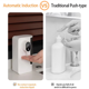 thumbnail image 5 of Dispensador Automático de Jabón Líquido de 500 Ml, Dispensador de Jabón para Montaje en Pared, Dispensador de Jabón para Manos y Platos Sin Contacto para Baño, Color, 5 of 5